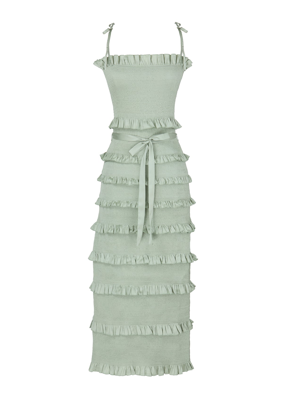 The Lily Dress in Sage