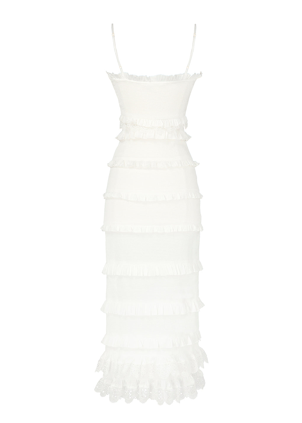 The Narcisse Dress in White