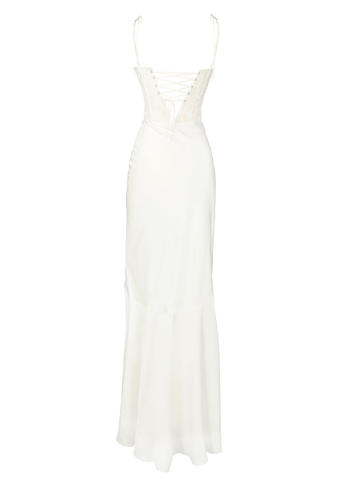 The Calla Lily Dress in White