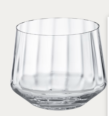 BERNADOTTE Low Tumbler Glass, 6 pcs. - Design Inspired by Sigvard Bernadotte