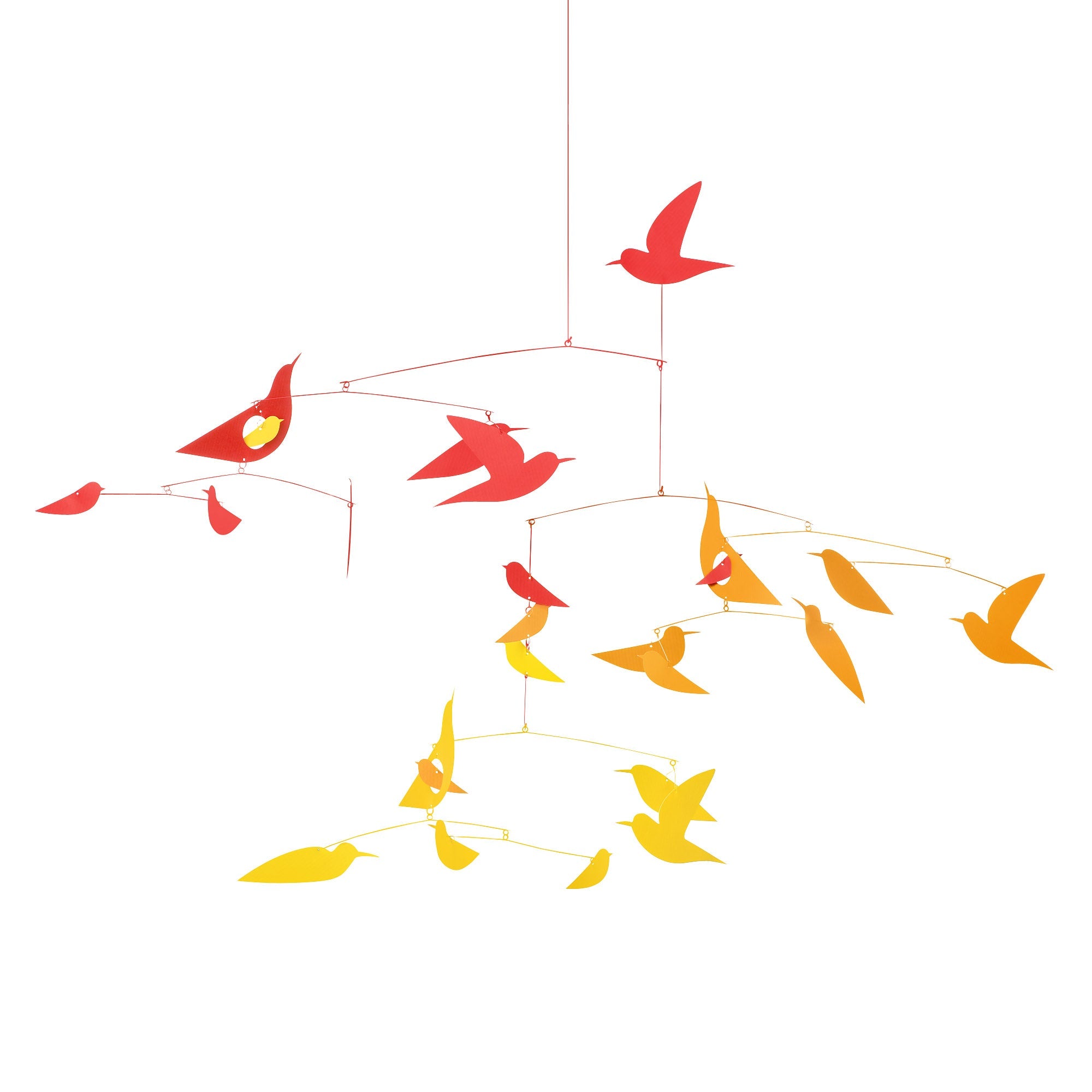 Birds in Harmony Mobile - Multi Color