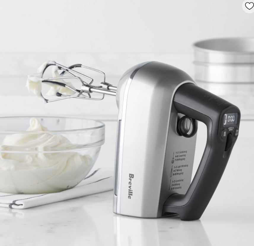 Breville Handy Mix Scraper 9-Speed Hand Mixer