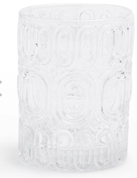 Aaron Clear Tumbler Glass, Set of 6