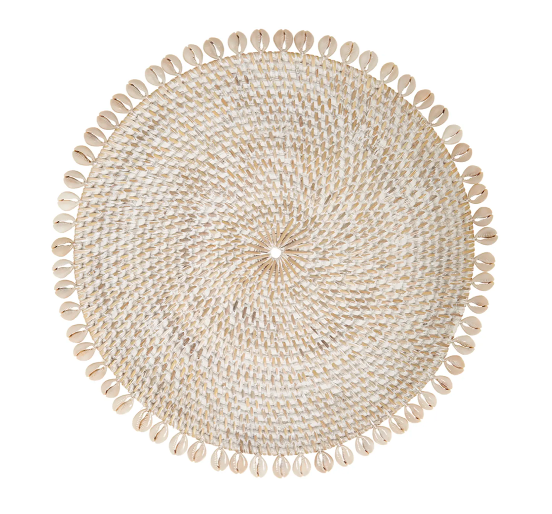 Capiz Placemats, Set of 4 (Bone)