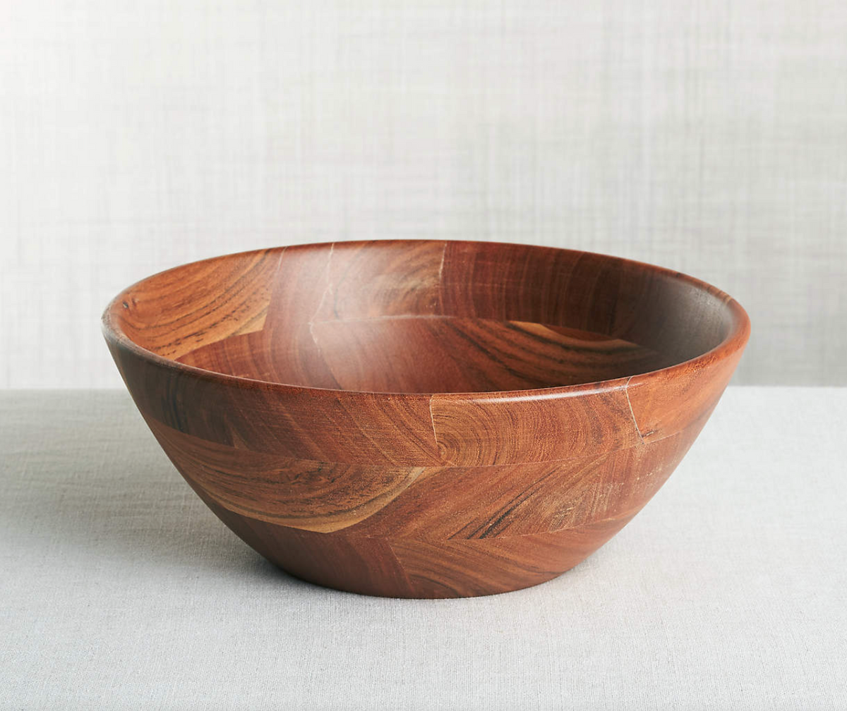 Carson Acacia Serving Bowl