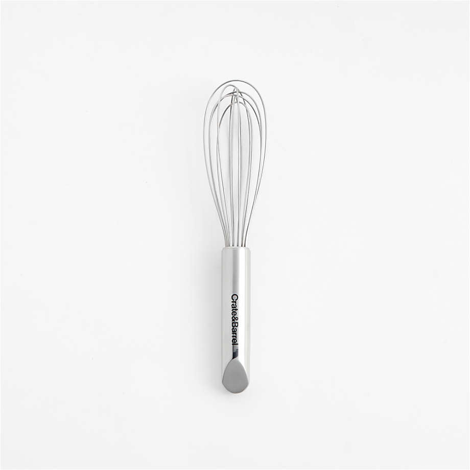 Crate & Barrel Stainless Steel 8" Whisk