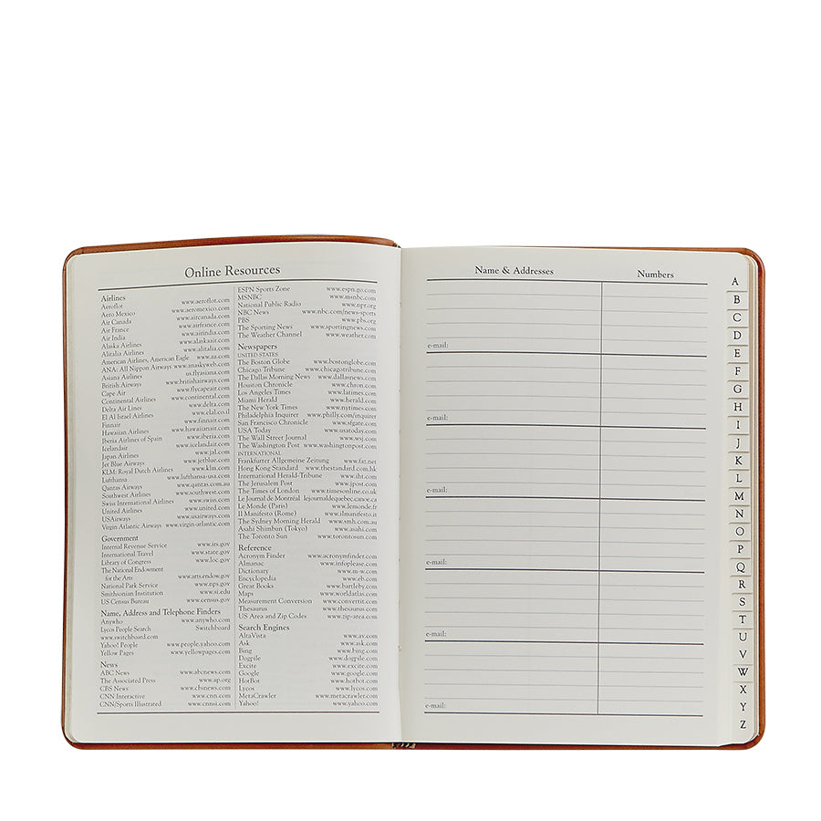 7-Inch Desk Address Book
