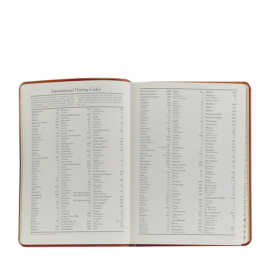 7-Inch Desk Address Book