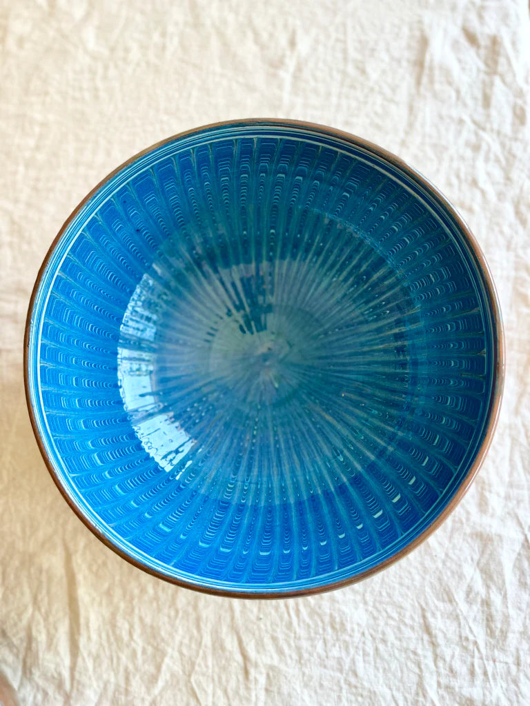 Aegean Peacock Pasta Bowl - 11"