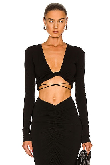 ANDAMANE Judy Wrap Top