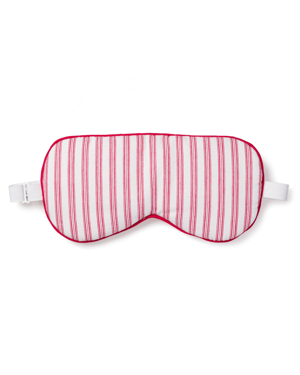 Adult Antique Red Ticking Traditional Eye Mask