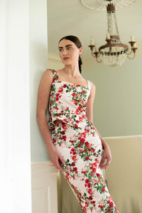 Rosso Top in Garden Floral