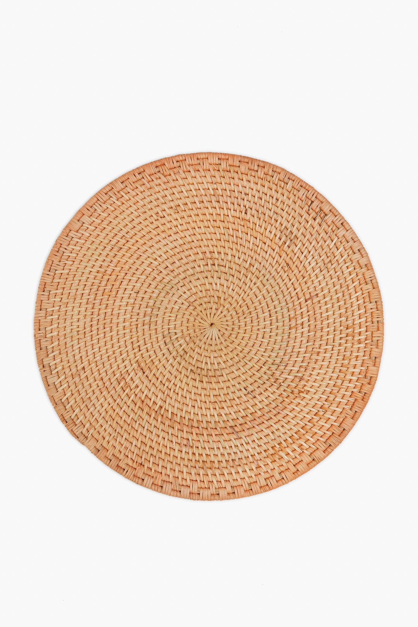 Caramel Woven Rattan Placemats Set of 4