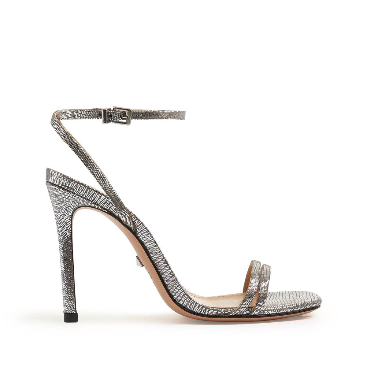 Altina Embossed-Leather Sandal