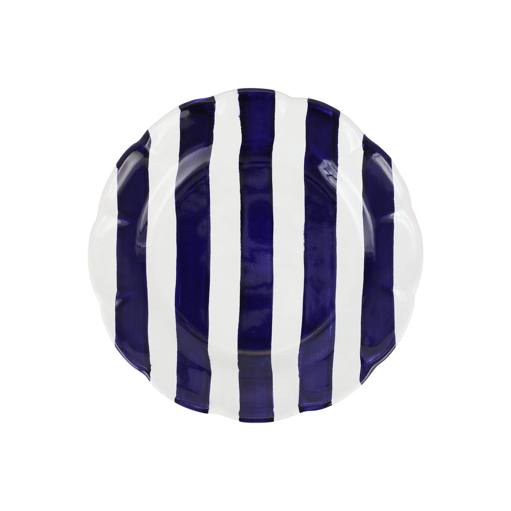 Amalfitana Stripe Salad Plate