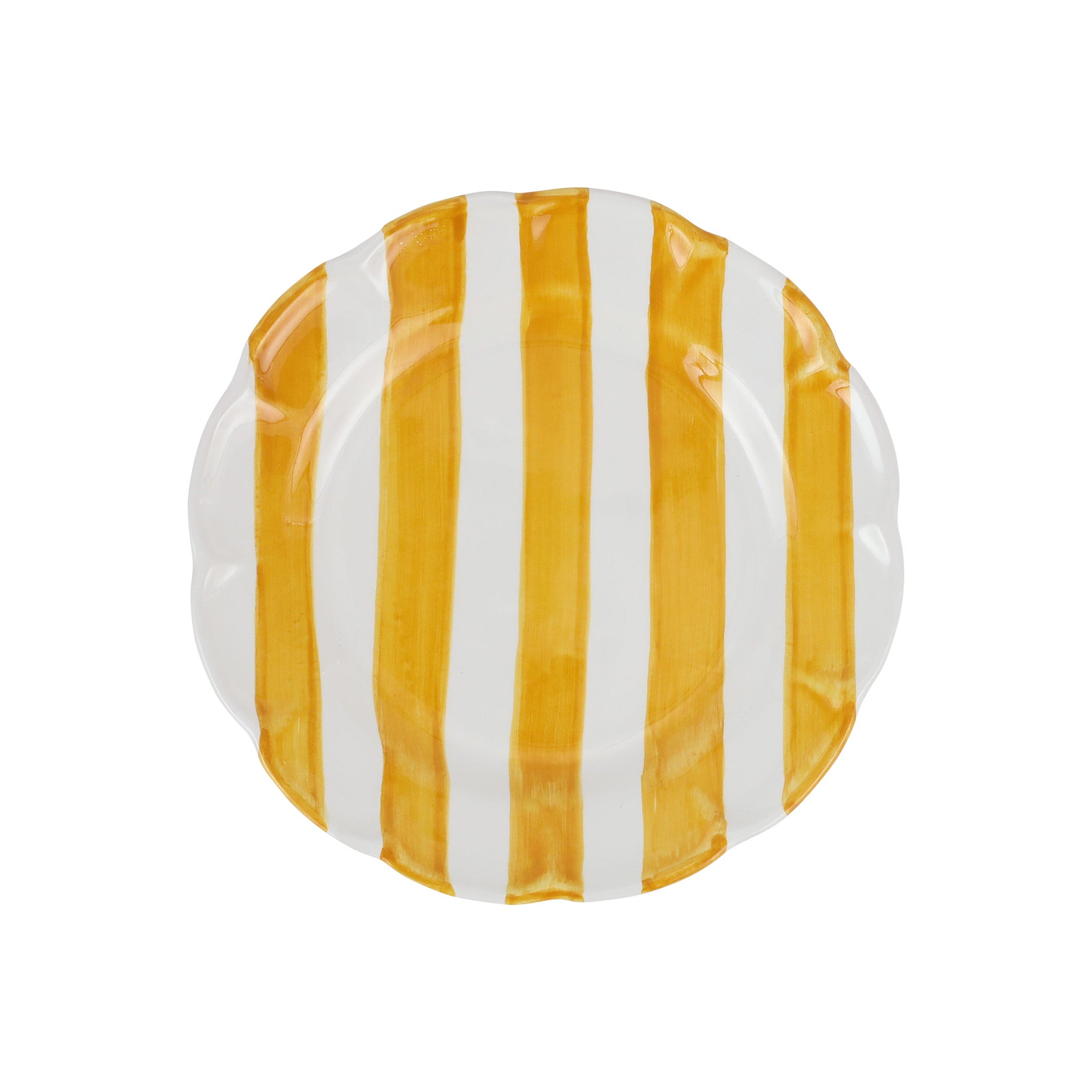 Amalfitana Stripe Salad Plate