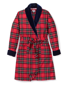 Men’s Imperial Tartan Velvet Robe