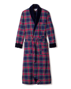Men’s Windsor Tartan Velvet Robe