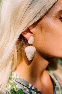 Rory Silk Wrapped Earrings