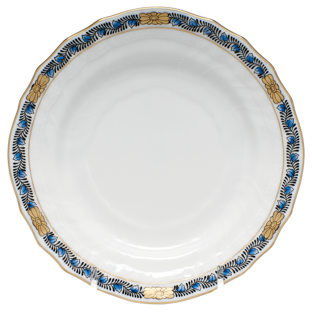 Chin Bqt Garl Blk Saphhire Bread And Butter Plate 6"d - Black Sapphire