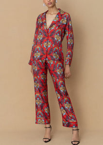 Eden Twill Shirt in Regina Red