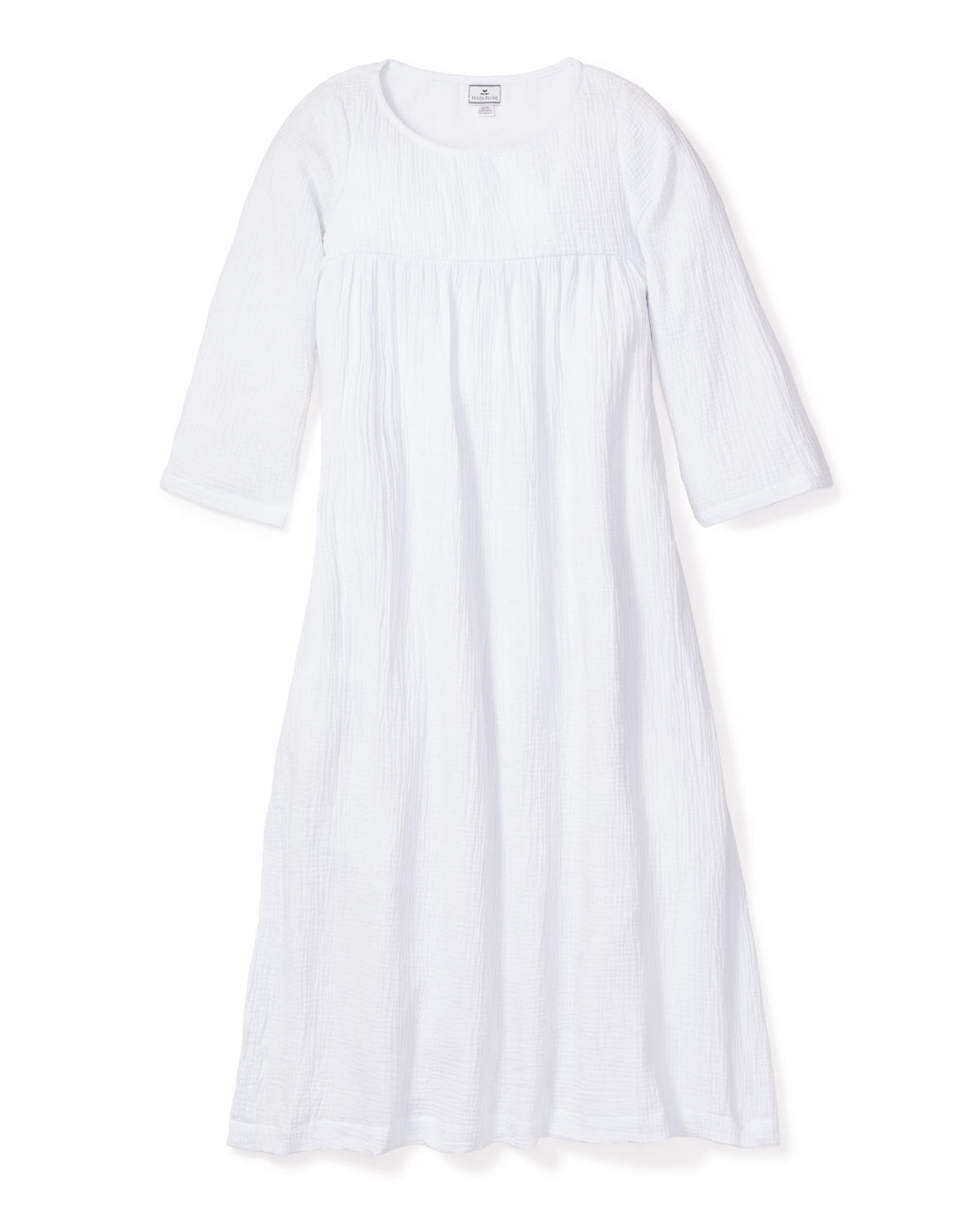 Women’s White Gauze Provence Sun Dress