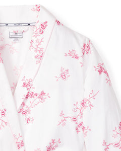 Women's English Rose Floral Robe