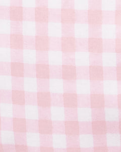 Women's Pink Gingham Robe