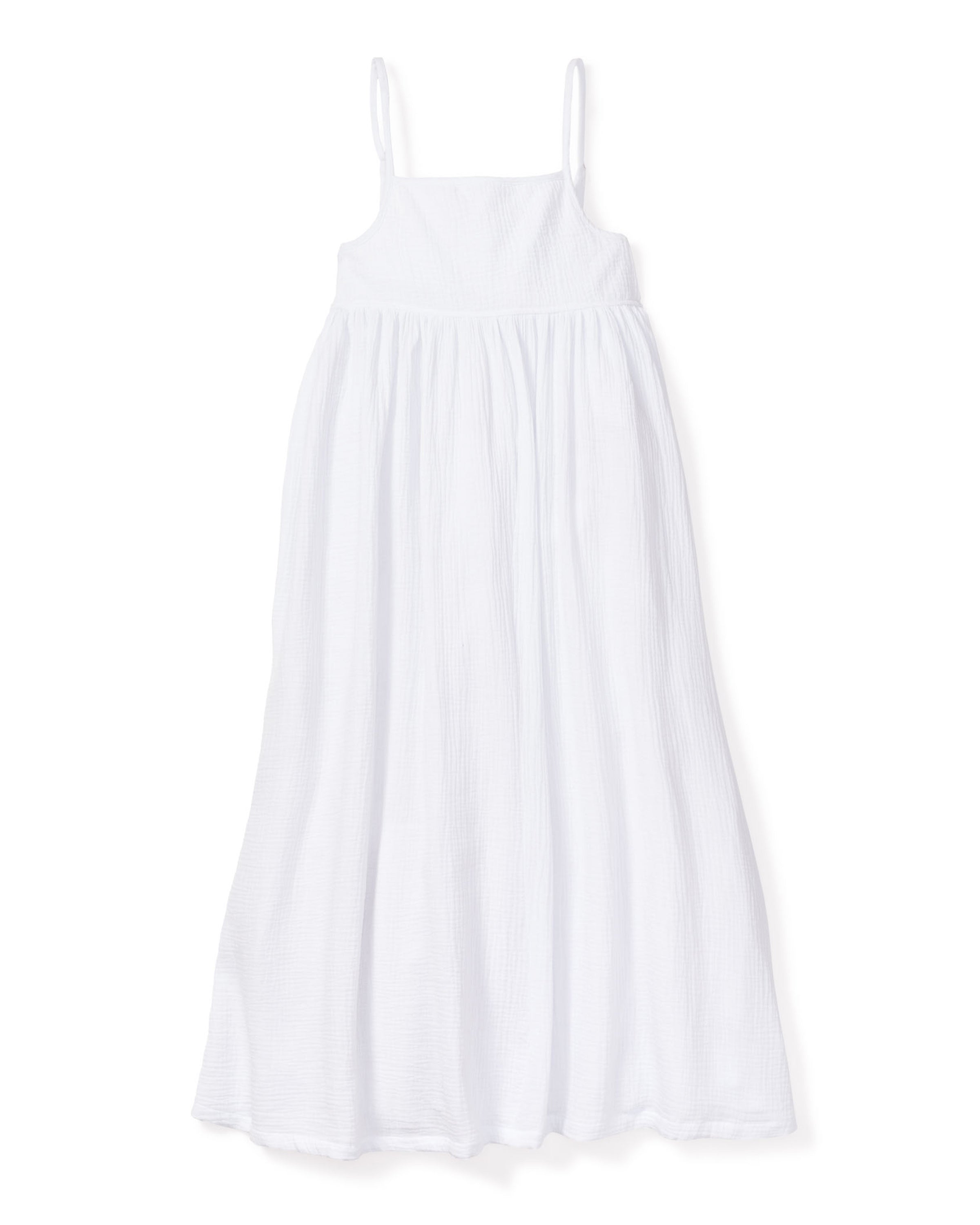 Women’s White Gauze Serene Sun Dress