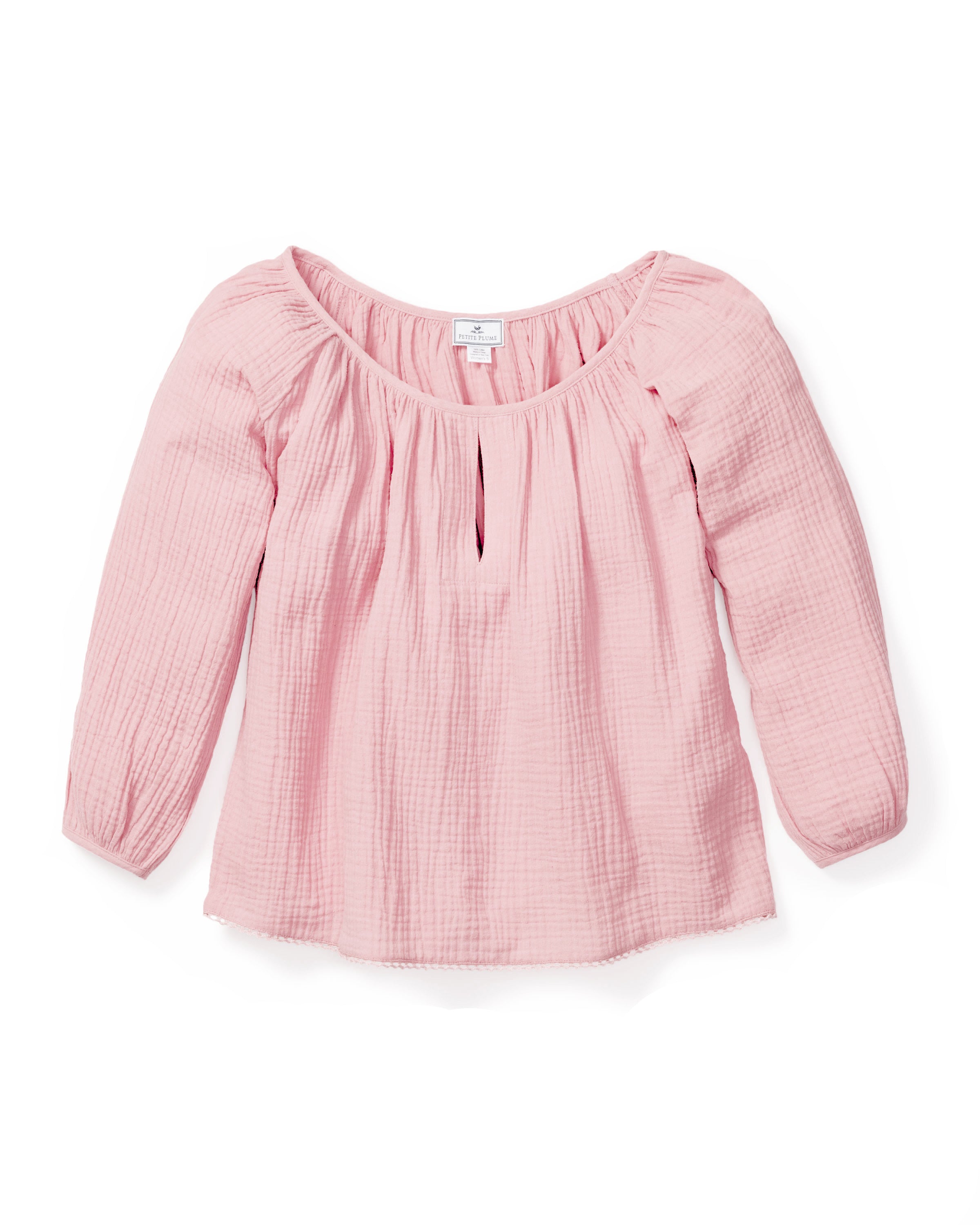 Women’s Pink Gauze Willow Top