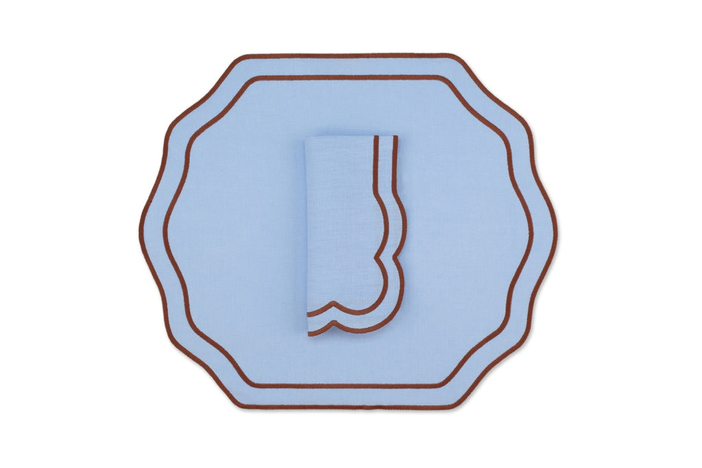 Stucco Linen Napkin and Placemat, Set of 4