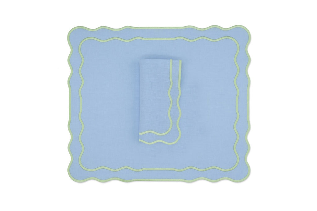 Tableau Linen Napkin and Placemat, Set of 4