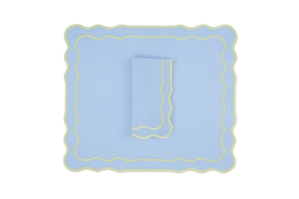 Tableau Linen Napkin and Placemat, Set of 4