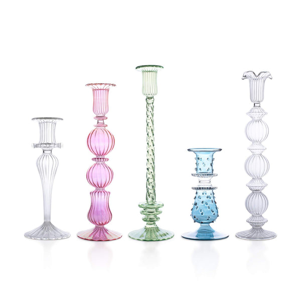 Horus Glass Candlestick