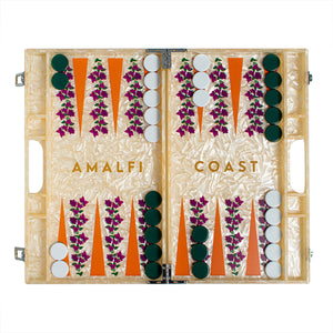 Amalfi Coast Backgammon Board