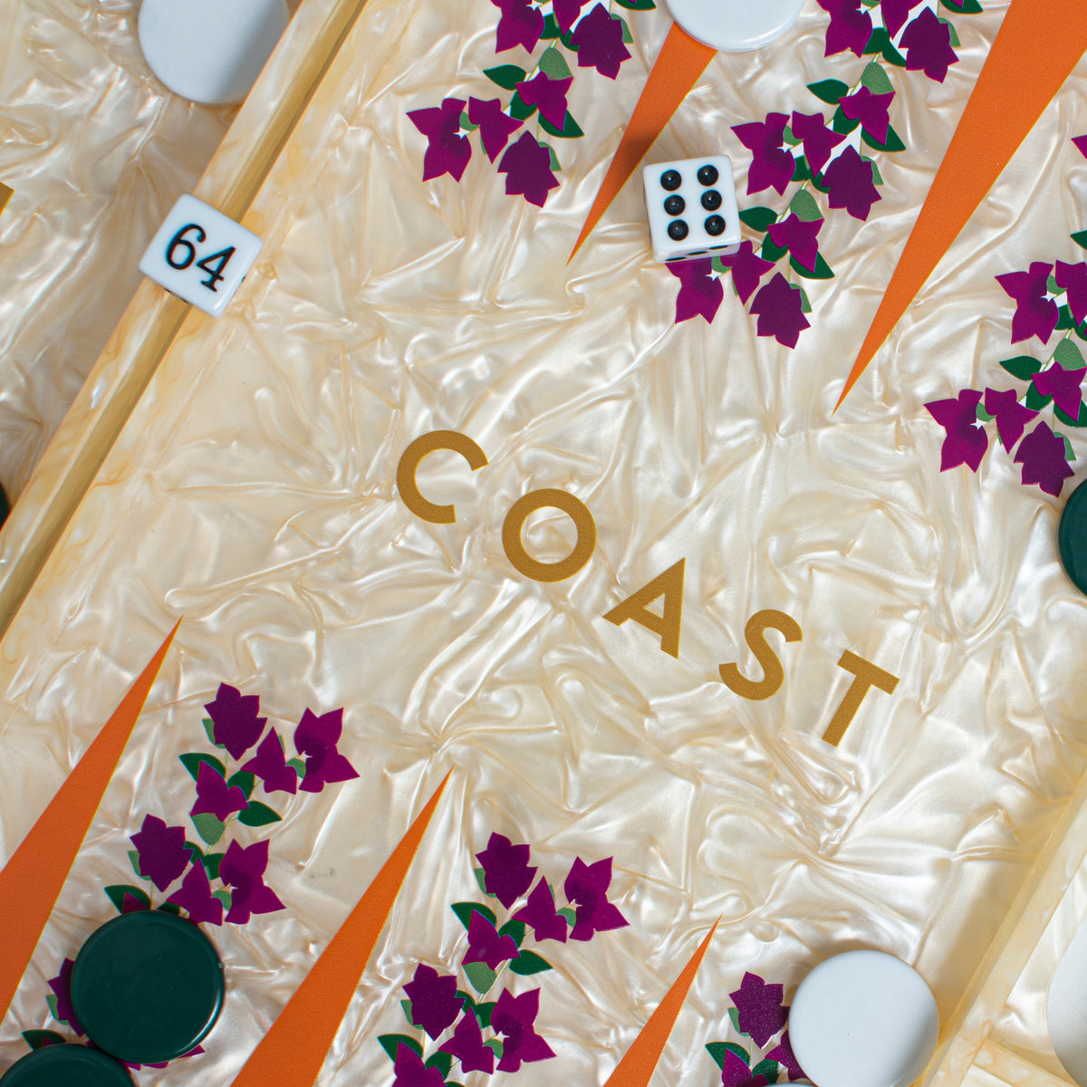 Amalfi Coast Backgammon Board