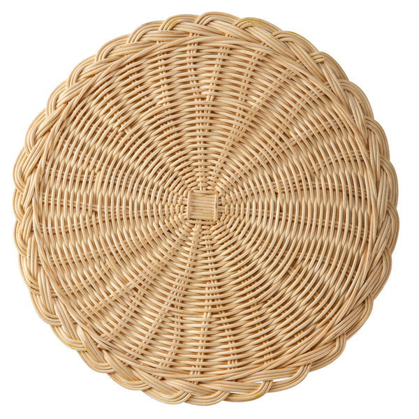 Amanda Lindroth Braided Round Placemat, Set of 4