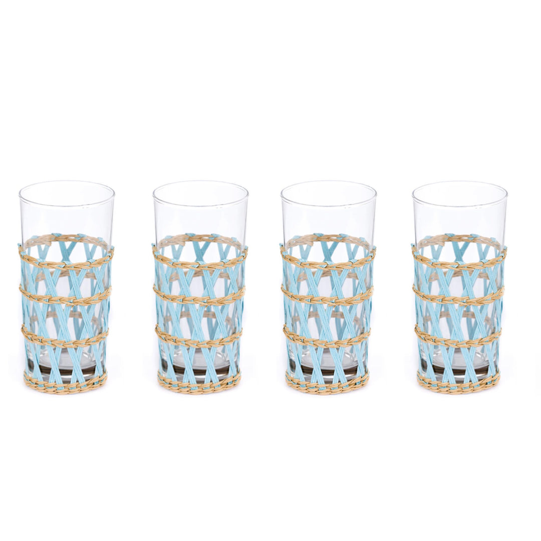 Island Wrapped Ice Tea, Set of 4