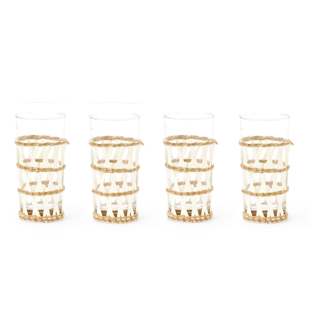 Island Wrapped Ice Tea, Set of 4