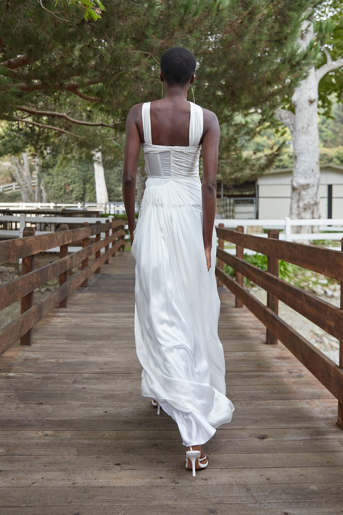 Angel Draped Gown