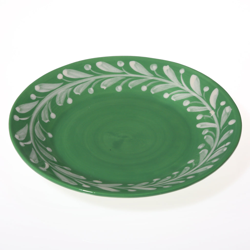 Anna Green Reverse Dessert Plate