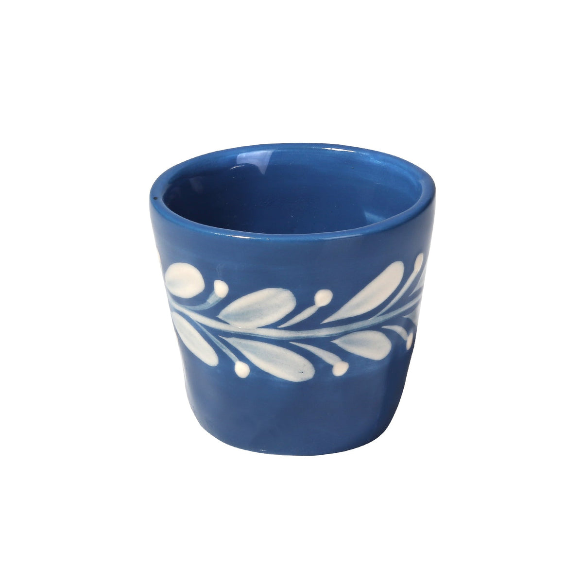 Anna Reverse Blue Espresso Cup, Set of 4