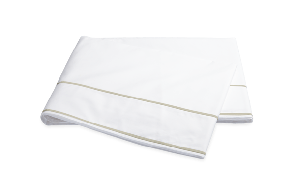 Ansonia Flat Sheet- King- Almond