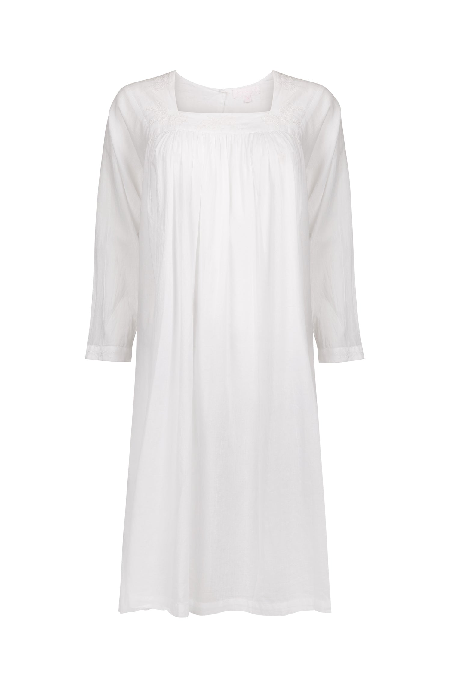 Arabella Embroidered Cotton Nightdress