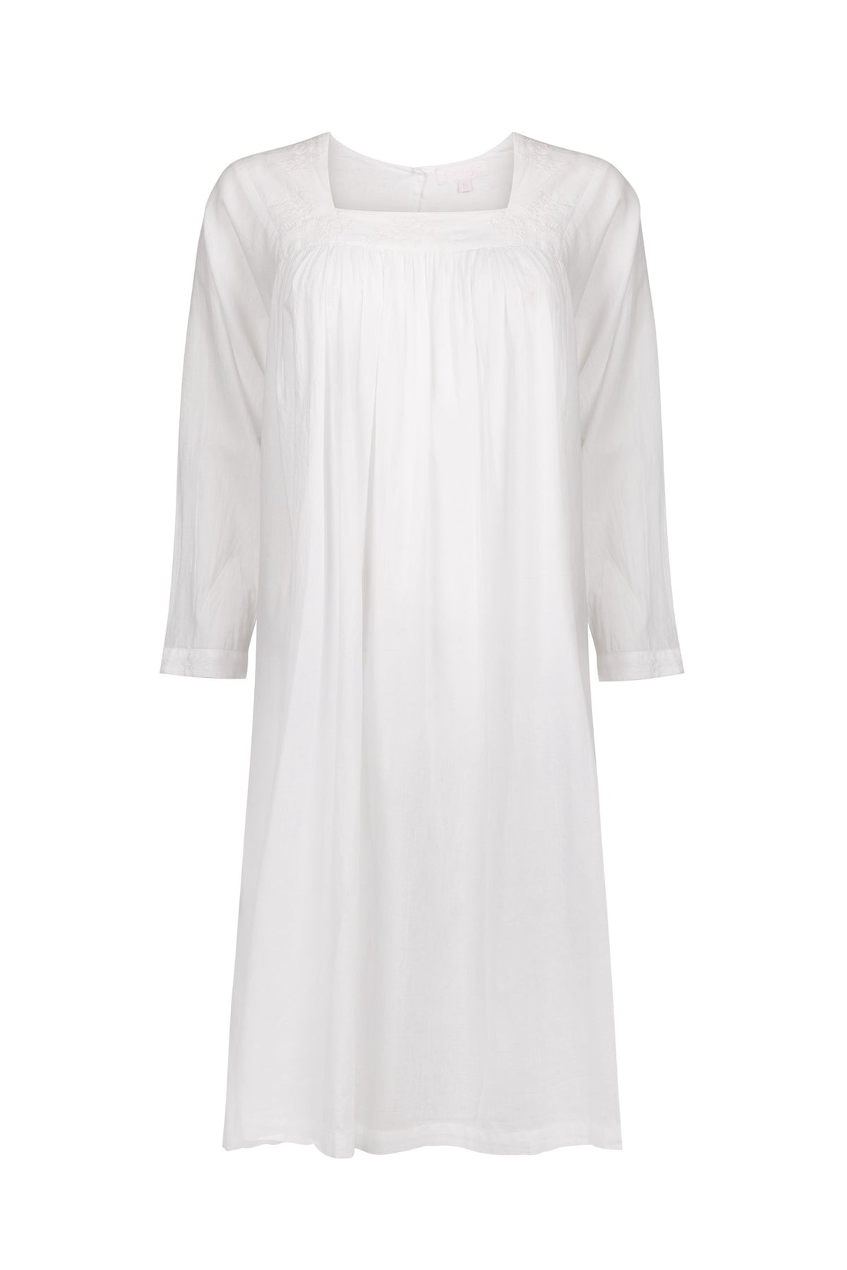 Arabella Embroidered Cotton Nightdress