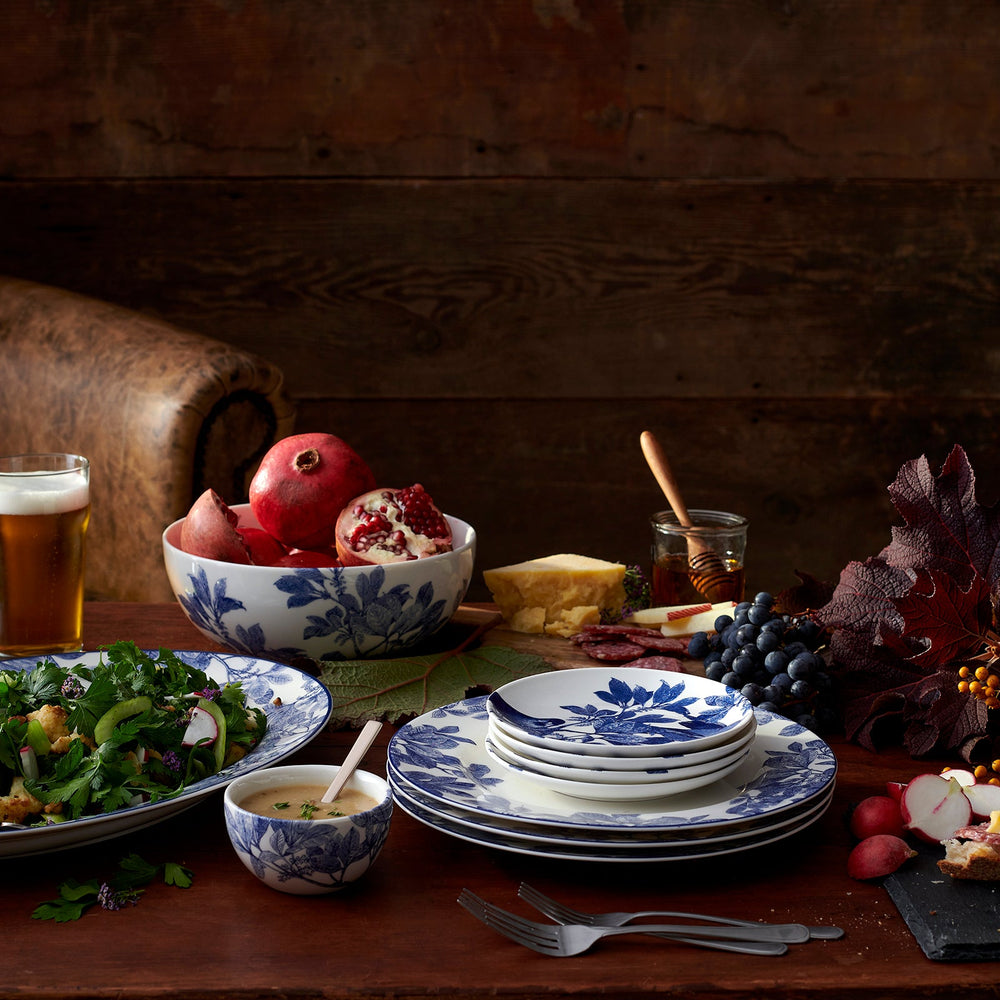 Blue Arbor Dinner Plate - Caskata