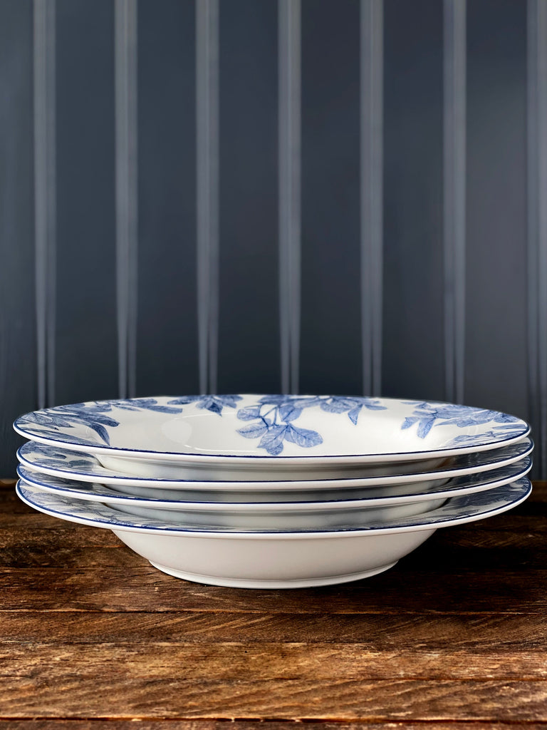 Arbor Rimmed Soup Bowls Set of 4