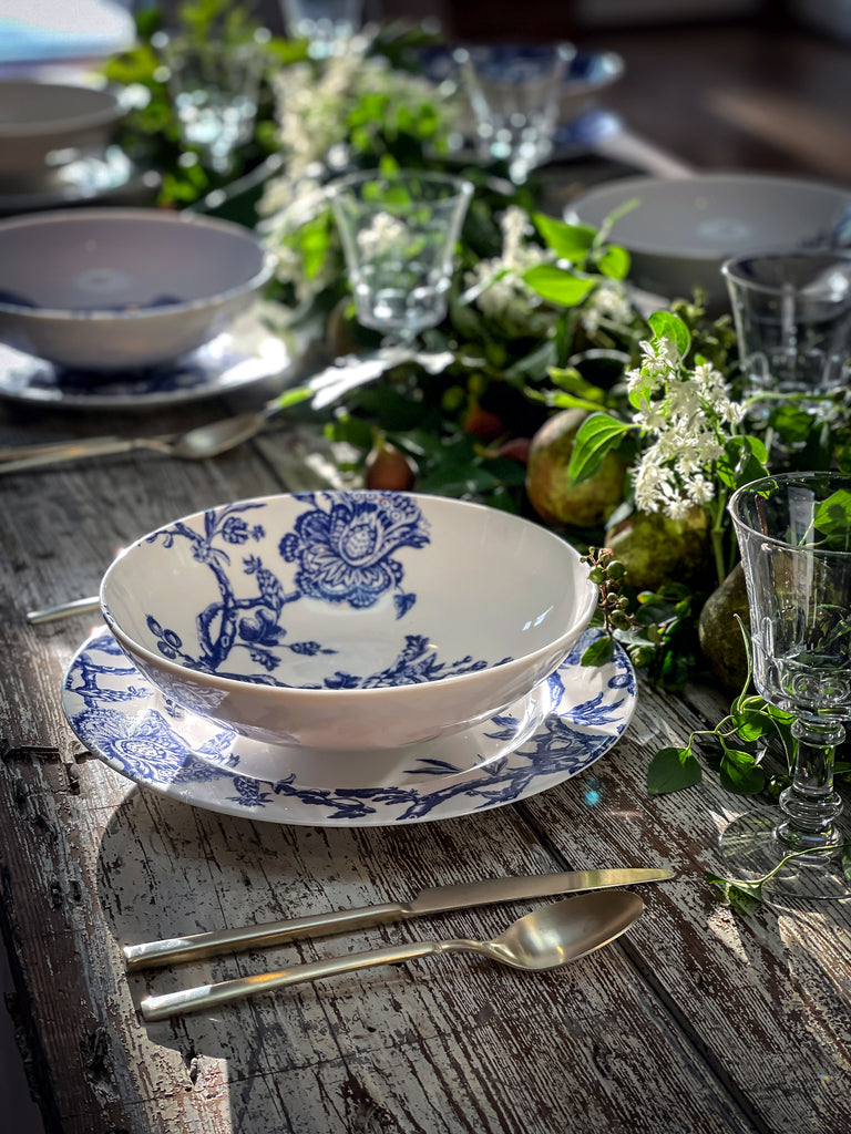 Arcadia Coupe Soup Bowl Blue
