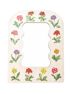 OTM Exclusive: Fleur Home x Riley Sheehey Primrose Print Mirror