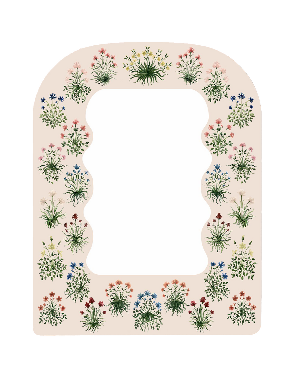 OTM Exclusive: Fleur Home x Riley Sheehey Jaipur Print Mirror